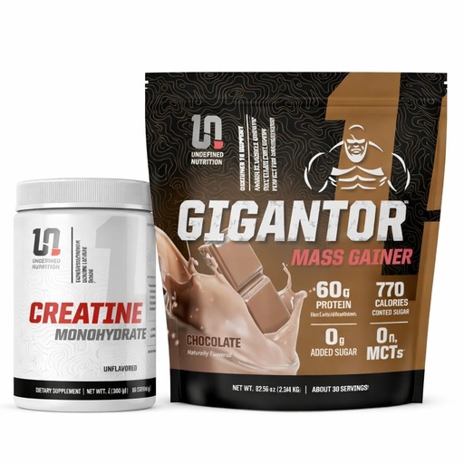 [BRSREZ35O4PQK2DB] Undefined Nutrition Gigantor Chocolate + Creatine