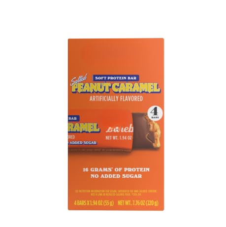 [BRSRGCAPAUHGGFDF] Barebels Salted Peanut Caramel protein bar 55g - 4 Pack