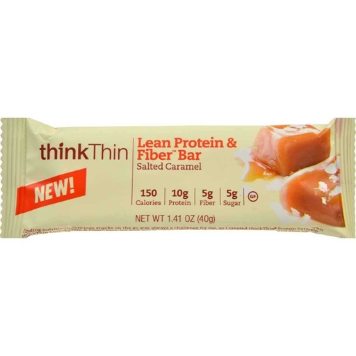 [BRSWIHICCYGAMFLU] Think Thin Salted Caramel Protein Bar 1.41 Ounce