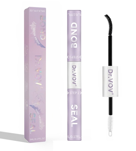[BRSRYZY6OEBGEC3U] Lash Glue, Lash Cluster Glue & Lash Bond and Seal, Waterproof 2-in-1 Long-Lasting Eyelash Glue for Clusters,10ml DIY at Home