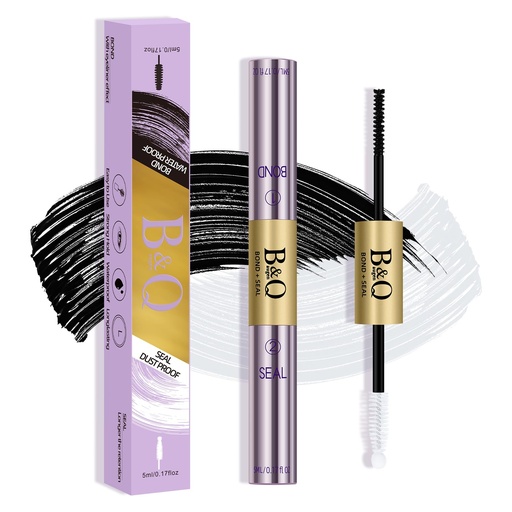 [BRSROEI3BZ7GEHI4] B&Q Lash Cluster Glue 10ML Lash Bond and Seal Waterproof for Eyelash Clusters, Best Lashs Bond and Seal, Professional DIY Lashs Glue Bonds & Seals Long Lasting Strong Hold 2-in-1 Home Use(Bond&Seal)