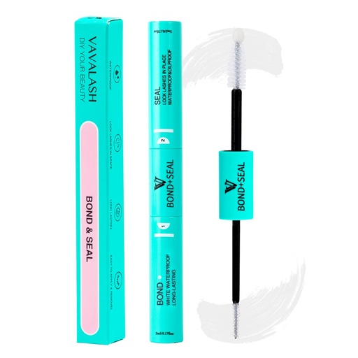 [BRSRAFAKBEHG2CL6] VAVALASH Bond and Seal Lash Clusters Glue 2 in 1 Long Lasting Clear Cluster Lash Glue for Eyelash Extensions Waterproof Adhesive and Sealant 48-72 Hours DIY Eyelash Extension