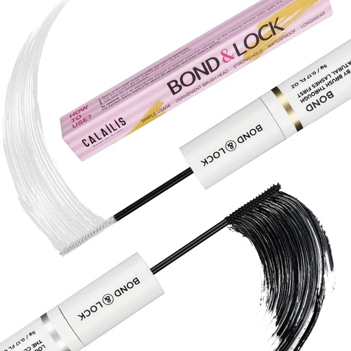 [BRSW2HYPOEMGE3L4] CALAILIS Lash Bond and Seal, Cluster Lash Glue for Lash Clusters - Strong Hold, Long Lasting 7+ Days, Waterproof, Non-irritating, Suitable for Sensitive Eyes
