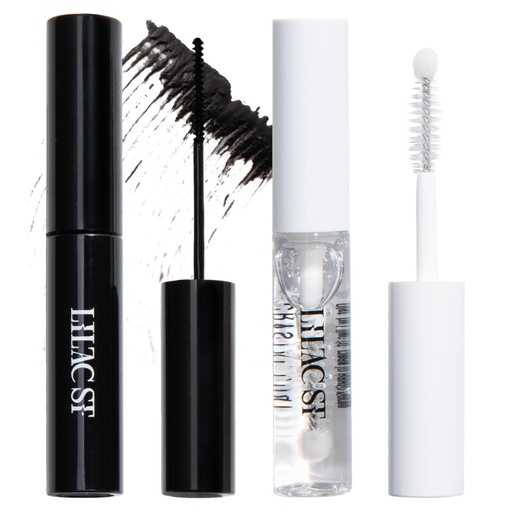 [BRSRAYY3CAMGADTK] Lilac St - Eternal Bond (Black) Lash Glue & Lash Crystal Coat - Long Lasting & Fast Drying Lash Glue - Sealant for Extended Lash Wear, Reduce Stickiness & Keeps Lashes Clean - Waterproof, Vegan