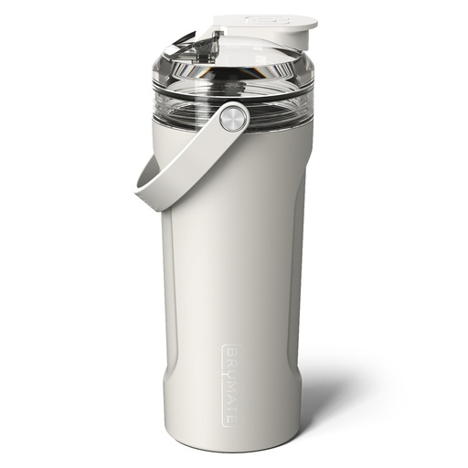 [BRSROAANOF4AKA3U] BrüMate MultiShaker Blender Shaker Bottle | 100% Leakproof Insulated Stainless Steel | Pre Workout and Protein Shaker Bottle for the Gym | 26oz (Dune)