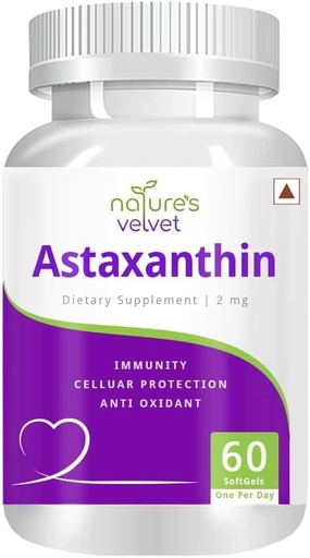 [BRSRAYD7OYDWMCQ2] Pub Astaxanthin 2mg 60 Softgels Pack of 1