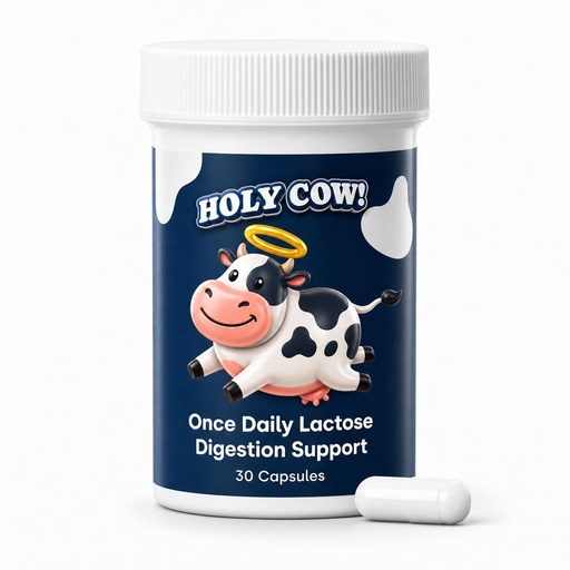 [BRSRGY34DMJWAEY7] Once a Day Lactose Intolerance Pill | All Day Dairy Digestion Relief | Long-Lasting Lactase Enzyme Alternative Helps Reduce Gas, Bloating & Discomfort, 30 Days