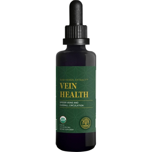 [BRSWIYIHOB5BUED2] Global Healing Plant-Based Vein Health Liquid Vegan Supplement Drops to Support Blood Flow & Circulation, Helps with Spider & Varicose Veins for Healthy Legs - Organic Horse Chestnut Root - 2 Fl oz