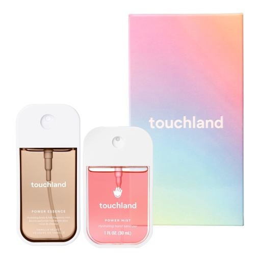 [BRSREGQDAB5A23A7] Touchland Sweet Rush Body Mist + Hand Sanitizer Spray Duo