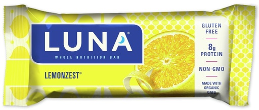[BRSWIY36BEFQGAY5] Cliff Bar Luna Lemon Zest Whole Nutrition Bar - Box of 15