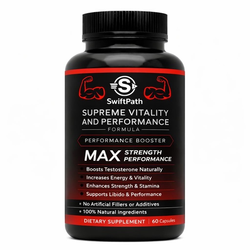 [BRSRE2T5CAPQKF3B] Supreme Vitality for Men – Daily Energy & Wellness Support – Clean, Stimulant-Free Supplement for Active Lifestyle, Endurance & Balance – 60 Capsules