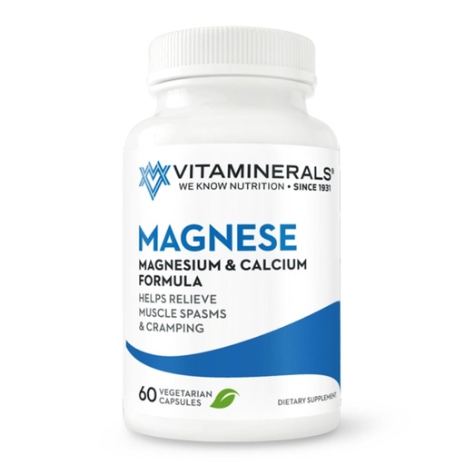 [BRSWGGQHBMAWCCDG] VITAMINERALS 10 Magnese® Bone & Muscle Support 60 Veggie Caps