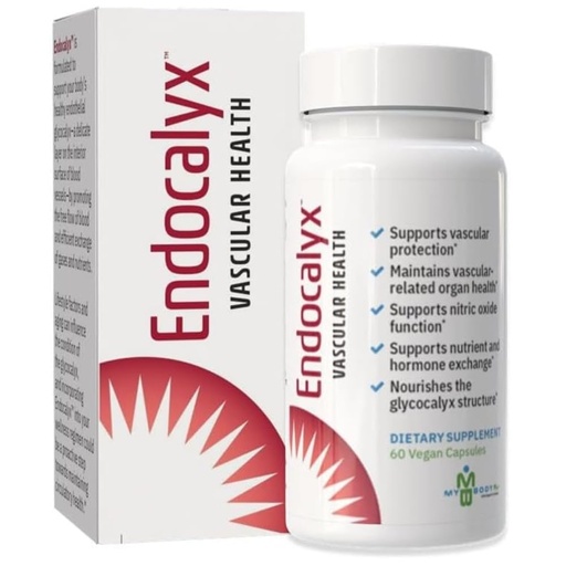 [BRSRABIDCV4AEYDZ] Endocalyx Supplement - Endothelial Glycocalyx Support 60 Capsules - Vascular & Microcirculation Health - Clinically-Studied - Patented - Supports Nitric Oxide Functions