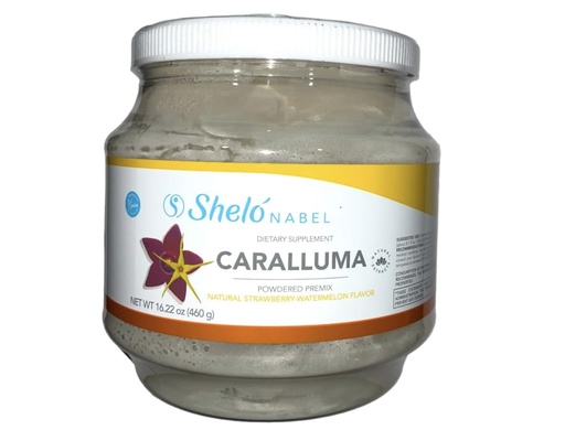 [BRSRACD2OF4GCA34] Sheló NABEL CARALLUMA Powdered premix Natural Strawberry/Watermelon Flavor 460gr