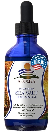 [BRSRAAYHAQGQYAD4] Trace Minerals Pure Sea Salt Mineral Blend with Dropper for Hydration, Electrolyte Balance & Nutrient Absorption | Bioavailable Formula (4 Fl Oz)