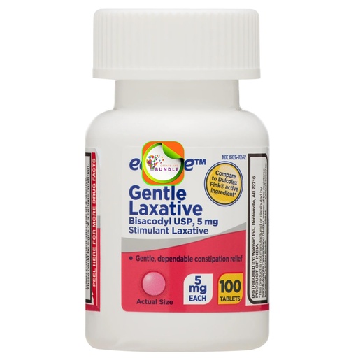 [BRSREZA7C4PQ223Z] Equate Gentle Laxative Tablets for Constipation, 100 Count, Bisacodyl 5 mg + Create Sticker