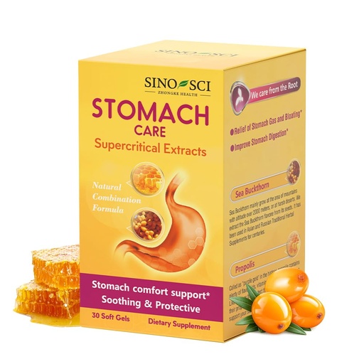 [BRSWGBI2DJ7BUCTD] Stomach Care – Helps Reduce Gas & Bloating, Supports Healthy Digestion and Digestive Comfort, 30 Capsules
