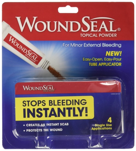 [BRSWK2QMCUARKFTM] WoundSeal Powder, 4 ea (Pack of 2)