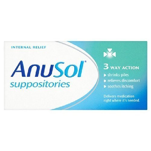 [BRSWKHY3O4NQ4FL3] Anusol Suppositories 12 per pack by Anusol
