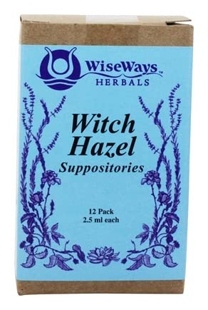 [BRSWIYIHCICA2EI5] WiseWays Herbals Witch Hazel Suppositories 2.5 ml,(pack of 3)