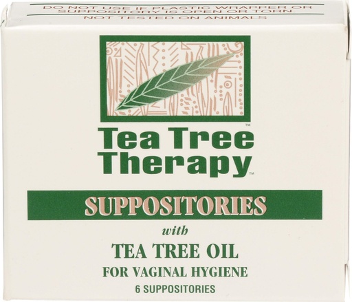 [BRSWIZA2CMORW2DO] Tea Tree Therapy Suppository 2Gm 6Pc, 1 ea