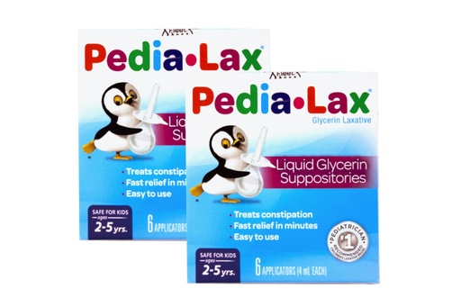 [BRSWGYI7OEIB433K] Fleet Pedia-Lax Liquid Glycerin Suppositories - 6 Each, Pack of 2