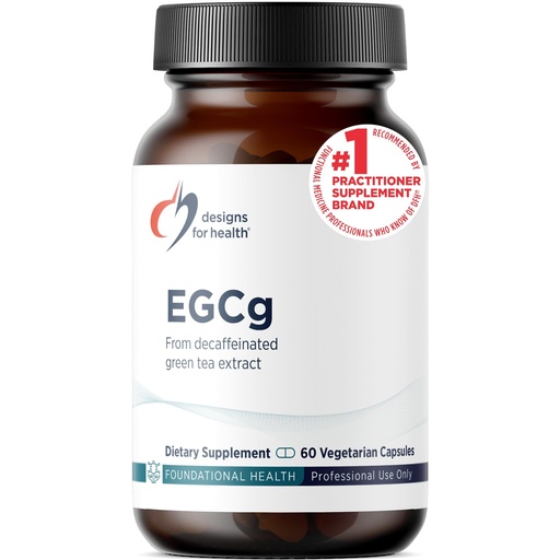 [BRSWIYQPAQIRQCDU] Designs for Health EGCg - Decaffeinated Green Tea Extract (225mg) + Polyphenols Antioxidant Supplement - Non-GMO Vegan Green Tea Pills (60 Capsules)
