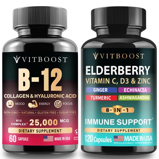 [BRSREGAPCAJWGEIU] VITBOOST B12 with Hyaluronic Acid, Collagen with Immune Support