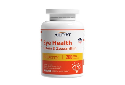 [BRSRYZYKBF6A22TB] Lutein 40mg & Zeaxanthin 8mg Eye Health for Men and Women,90 Softgels