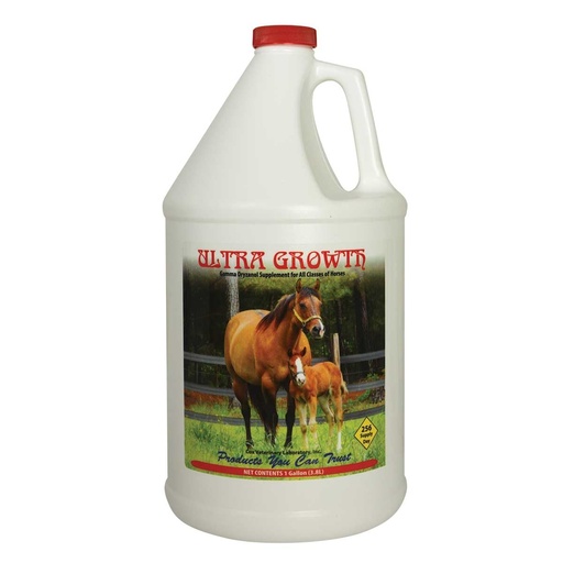 [BRSWKYYFBENRWHY7] Ultra Growth Liquid Supplement Gallon – Equine Muscle Support with Gamma Oryzanol & Creatine Orotate for Lean Muscle Conditioning and Performance