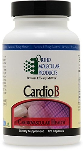 [BRSWIYQ4AEFB6DLE] Ortho Molecular Products Cardio B, 60 Count