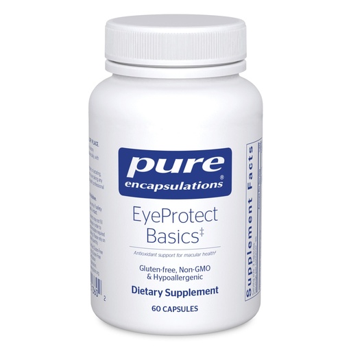 [BRSWIZD2DN4RYFI5] Pure Encapsulations EyeProtect Basics | Key Antioxidant Support for Eye Health* | 60 Capsules