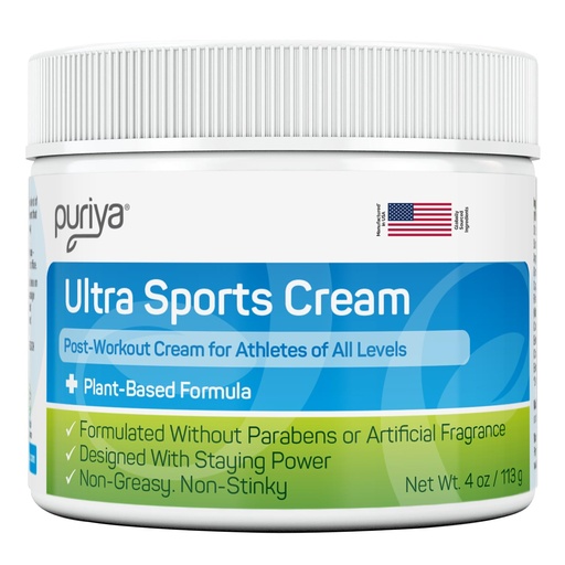 [BRSWK2TQBUFW2EI7] Puriya Ultra Sports Cream with Natural Menthol, Long Lasting Balm for Muscle and Joint Comfort in Leg, Hand, Ankle and Knee, Fast-Acting Rub with Pleasant Scent, Maximum Strength, Fit for Athletes