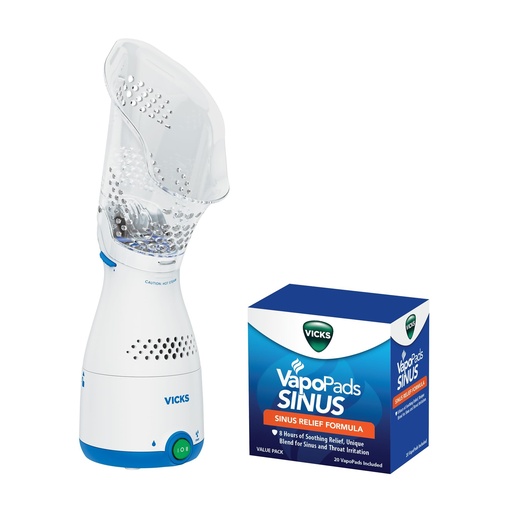 [BRSRGCQOOBYWAAIU] Vicks Sinus Inhaler New & Improved Bundle with Vicks VapoPads Sinus Relief Refill Pads