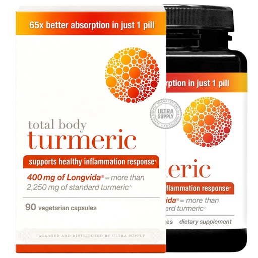 [BRSRYYITORYAGF35] Total Body Turmeric | Enhanced Absorption 90 Count