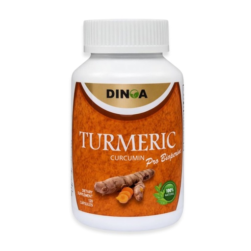 [BRSRGHT5BEMAA2QU] Turmeric Curcumin Complex with Black Pepper & Ginger |120 Vegan Capsules