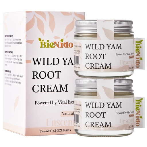 [BRSREHQPOV6RGCA4] Wild Yam Cream for Women: Natural Moisturizing Wild Yam Root Cream with Herbal Extracts, Gentle for All Skin Types
