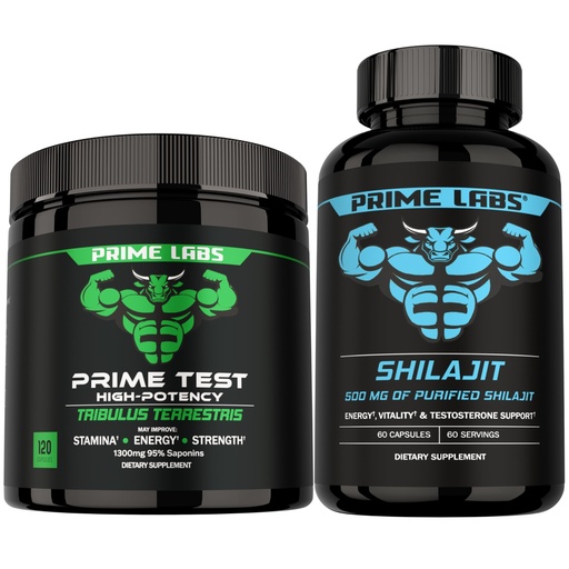 [BRSRGBD4OINQIELH] Prime Labs Tribulus + Shilajit Capsules