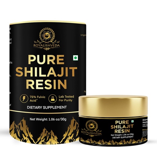 [BRSRGCT7A4BRSC33] Pure Shilajit Resin | High Potency Shilajit for Men and Women | Natural Energy & Immune Support Supplement - 30g (Pack of 1)