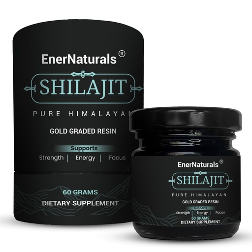 [BRSRAAIBA4HBUYDL] Pure Himalayan Shilajit Resin 60g – Gold Grade Shilajit for Men & Women 500mg | Fulvic Acid & 85+ Trace Minerals | Natural Energy & Stamina Support | Lab Tested, Vegan, Non-GMO