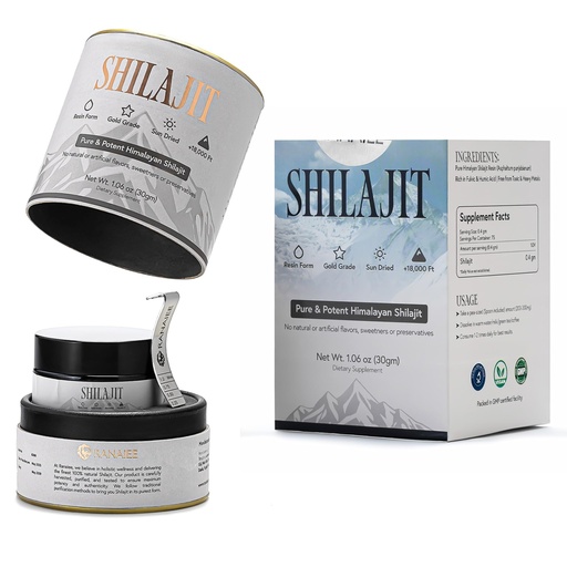 [BRSRAAIFCAMA4AD4] Shilajit Resin for Men & Women – Authentic Himalayan Shilajit with Fulvic Acid, Pure Black Mineral Resin, 30g | 75 Servings, Lab Tested Daily Supplement