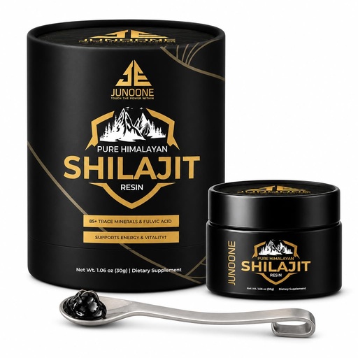 [BRSRGGL5B4BA2EI2] Pure Himalayan Shilajit Resin 400mg | 75 Servings with Fulvic Acid
