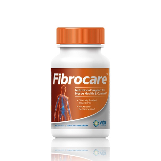 [BRSWGAQBB4BG2A3Z] Vita Sciences FibroCare | Daily Nerve Support Supplement | Natural R-ALA, B Vitamins & Antioxidants | Supports Healthy Nerve Function | 60 Capsules