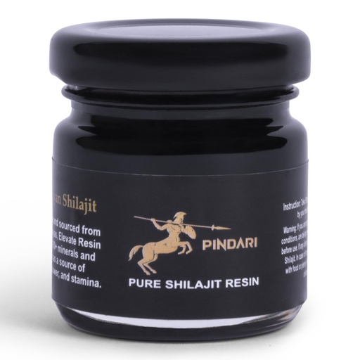 [BRSROHANPMMQGCL2] Pindari Shilajit Resin Pure Shilajit 500mg | Nutrient Dense | High Potency | Sourced in the Himalayan Mountain Ranges 1.41 Ounces