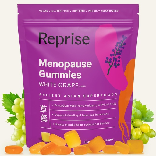 [BRSREEABAQAQYCTU] Menopause Gummies for Women | Healthy, Balanced Hormones | Reduce Hot Flashes, Night Sweats | Boosts Mood, Vitality, Energy| Dong Quai, Wild Yam, Mulberry, Privet Fruit | Low Sugar Chews, 60 Gummies