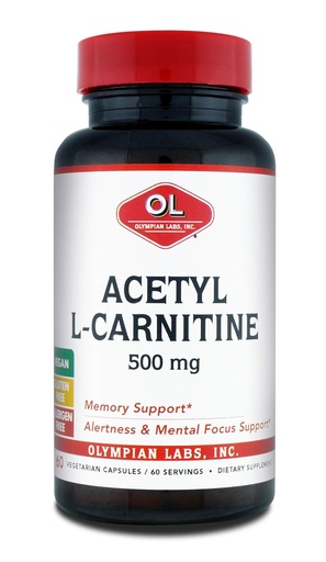 [BRSWIYQ4DEJRSD3O] Olympian Labs Acetyl L-carnitine, 500mg