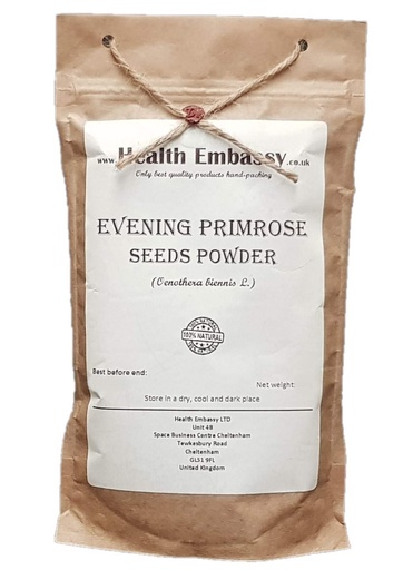 [BRSWKZAZOMMRWCD6] Health Embassy Evening Primrose Seeds Powder | Oenothera biennis L | (100g)