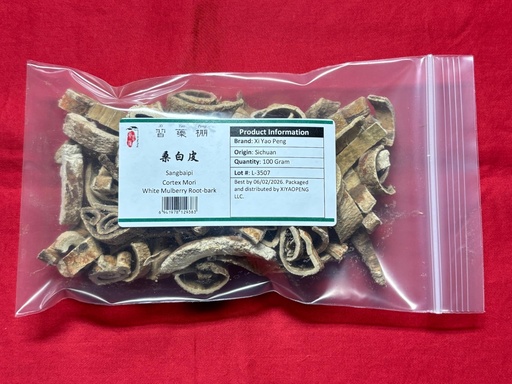 [BRSREYIHBYHBQYI2] XYP Sangbaipi Sang Bai Pi 桑白皮 100Gram