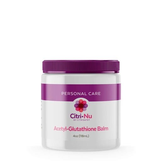 [BRSWYEA5DMFWO33L] CitriNu Acetyl Glutathione Balm - General Aches and Pains - Coconut Cream Skin Care Products - 4 oz