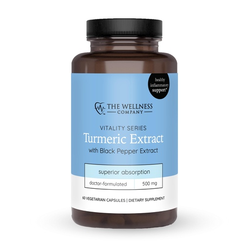 [BRSRAAINB4IG2E3G] Turmeric Extract – Healthy Inflammatory Response - Potent Curcumin Plus 95% Piperine | 60ct (2 Month Supply)